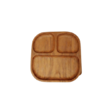 Square Wooden Plate
